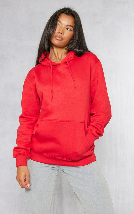 MAYA | RED HOODIE