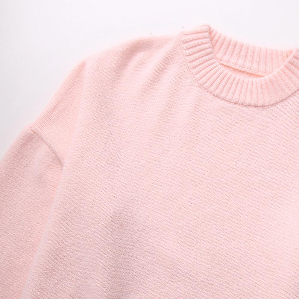 AVA | PINK COZY SWEATER