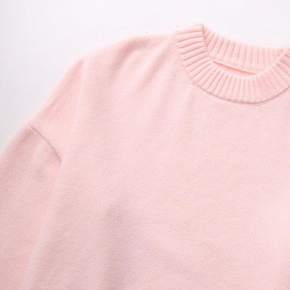 AVA | PINK COZY SWEATER